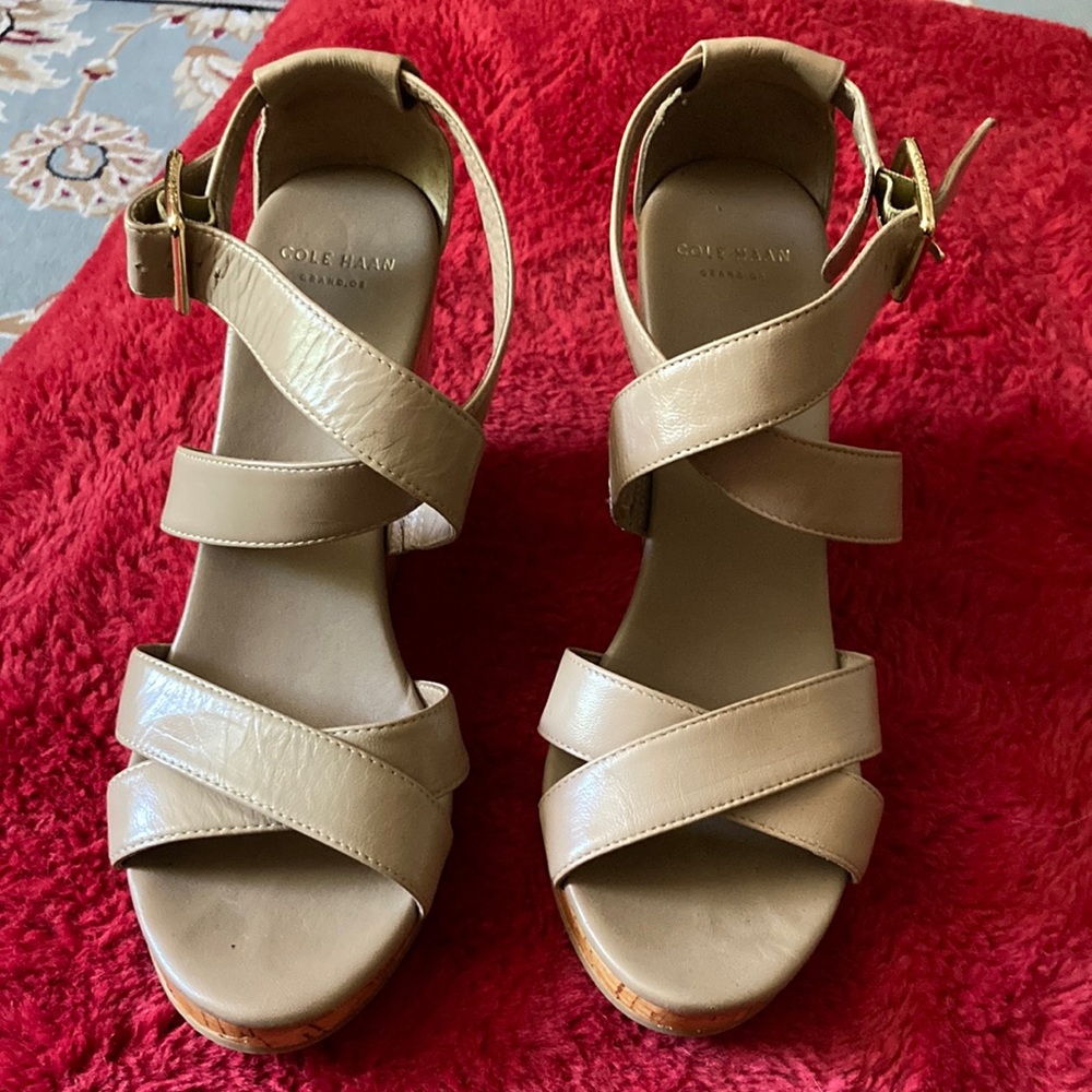 Cole Haan tan Sandal 6.5